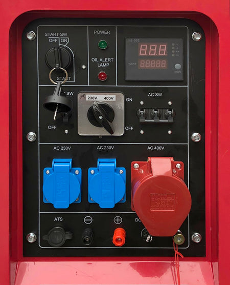 DIESEL GENERATOR 8KW 1X230V + 10 KW 3X400V DG100E - Weldingshop