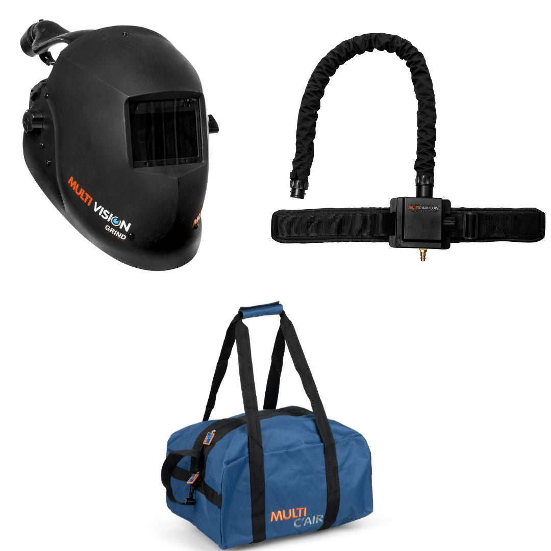 Set Multi Vision Grind met Multi C'Air Flow - Weldingshop