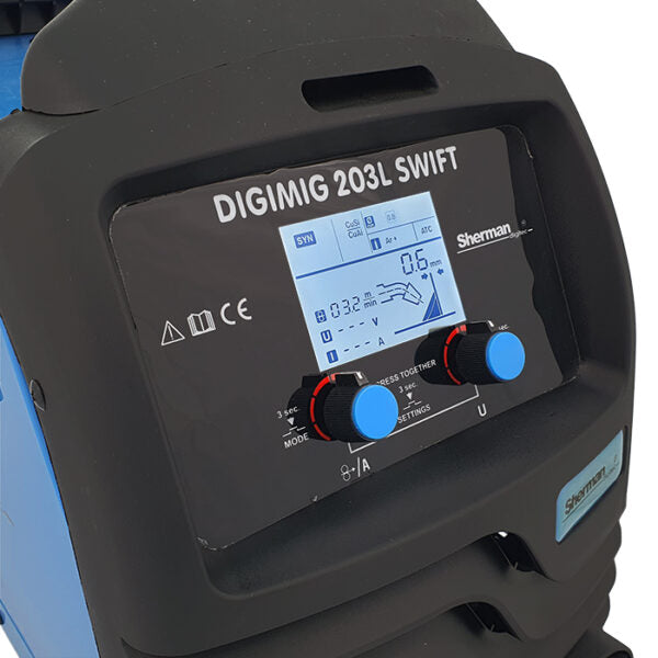 DIGIMIG 203L SWIFT synergisch inverterlasapparaat - Weldingshop