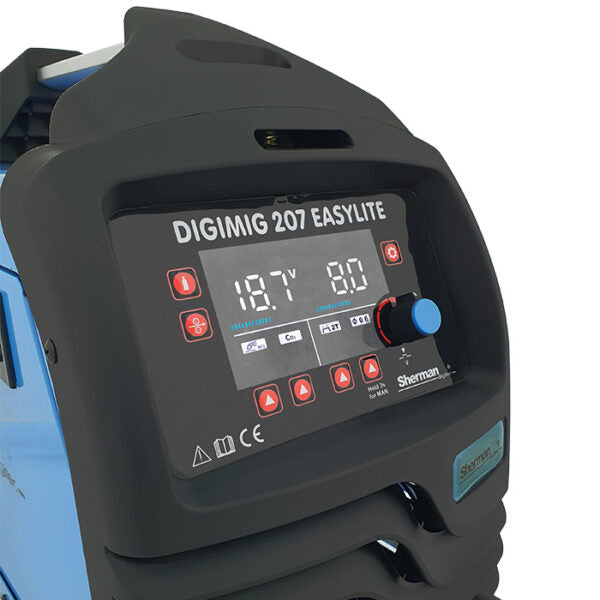 DIGIMIG 207 EASYLITE synergisch inverterlasapparaat - Weldingshop