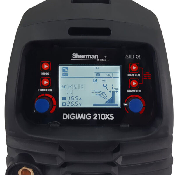 DIGIMIG 210XS synergisch inverterlasapparaat - Weldingshop