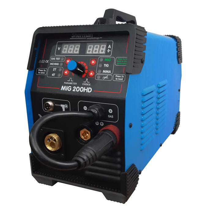 Synergisch MIG 200HD inverterlasapparaat - Weldingshop