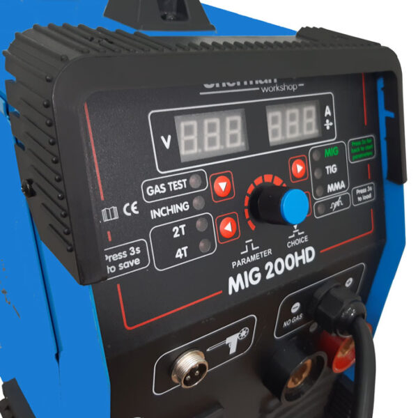 Synergisch MIG 200HD inverterlasapparaat - Weldingshop