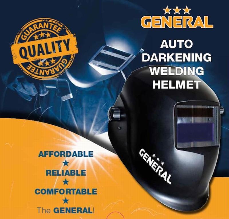 General lashelm met lasfilter kleur 4/9-13 - Weldingshop