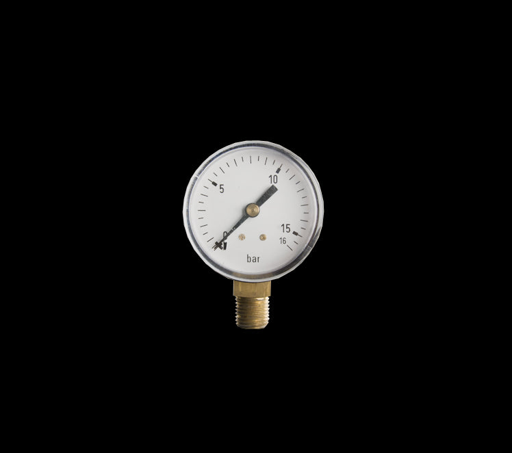 Manometer blank 0-16 bar 50mm - Weldingshop