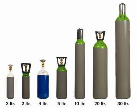 Gasfles HWTS - Koopfles incl vulling. - Weldingshop