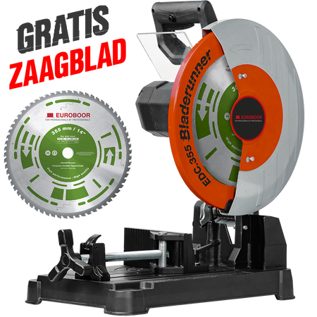 EDC.355 - Afkort zaagmachine, 355 mm, 220 V, EU. - Weldingshop