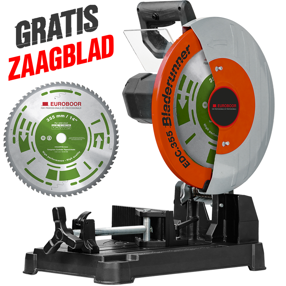 EDC.355 - Afkort zaagmachine, 355 mm, 220 V, EU. - Weldingshop