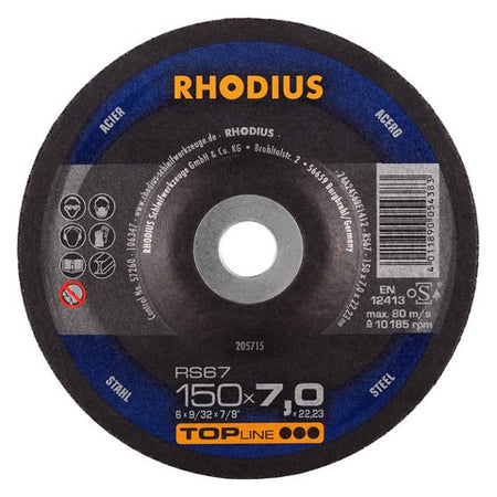 Rhodius RS67 Afbraamschijf - Weldingshop