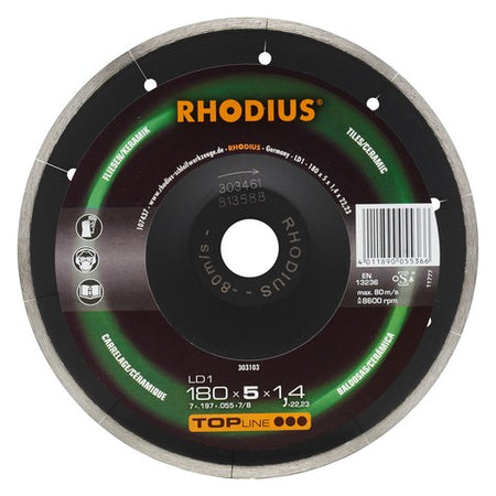 Rhodius LD1 Diamantdoorslijpschijf - Weldingshop