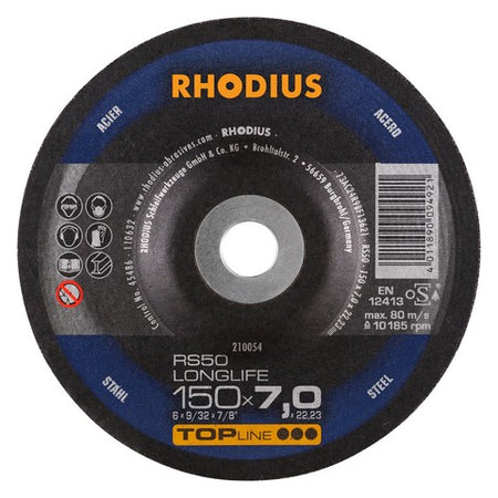 Rhodius RS50 LONGLIFE Afbraamschijf - Weldingshop