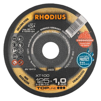 Rhodius XT100 Doorslijpschijf - Weldingshop