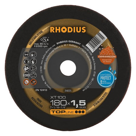 Rhodius XT100 Doorslijpschijf - Weldingshop