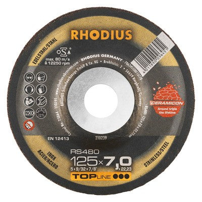 Rhodius RS480 Afbraamschijf - Weldingshop