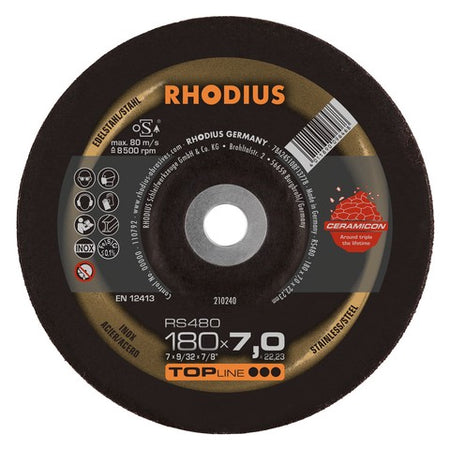 Rhodius RS480 Afbraamschijf - Weldingshop