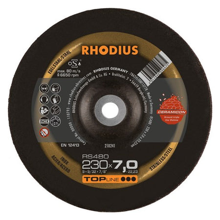 Rhodius RS480 Afbraamschijf - Weldingshop