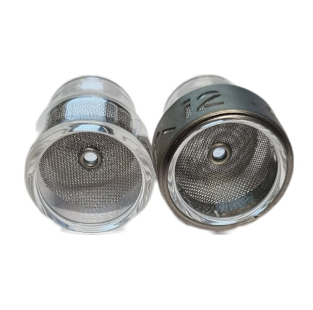 Fupa 12 Pyrex Glass kit (2 stuks) met of zonder titanium cover - Weldingshop