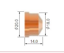 Snijneus voor plasmatoorts A101/A141 - Weldingshop