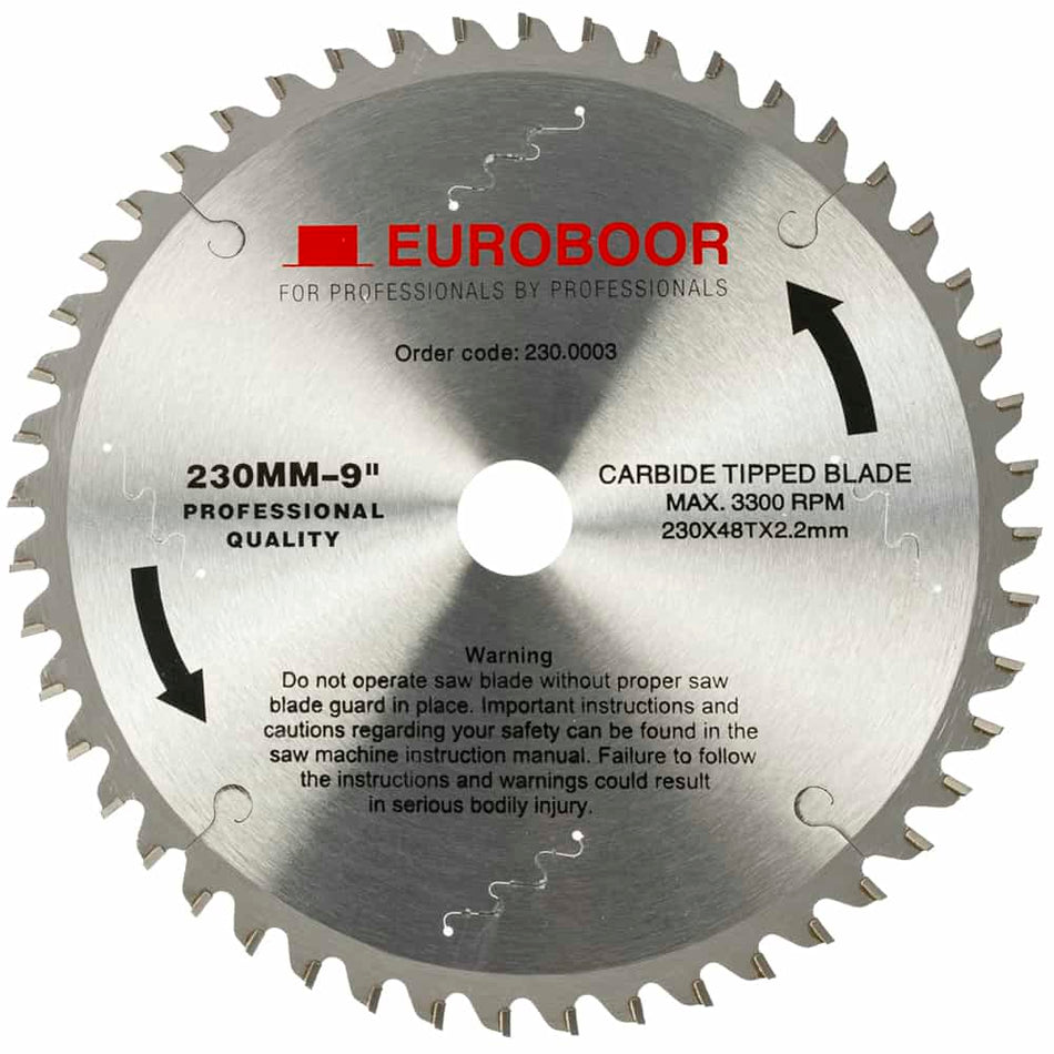 230.0003 - Zaagblad, TCT, D 230 mm, T 48. - Weldingshop