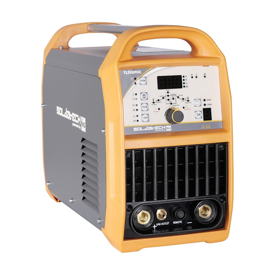 TIG welding machine 200A torch control