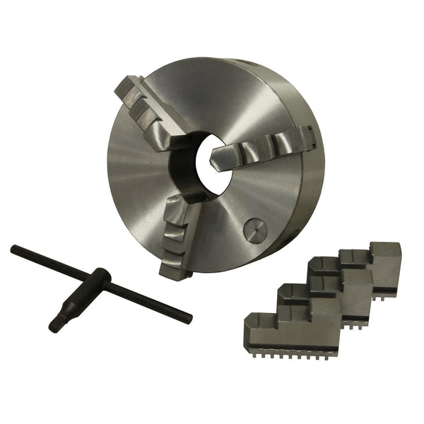 Self-centering 3-jaw chuck 200mm