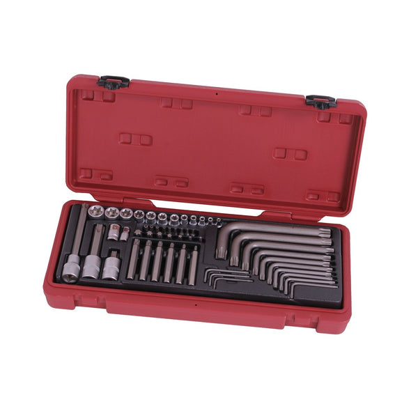 Torx tool set 1/4'', 3/8'' 52 pieces