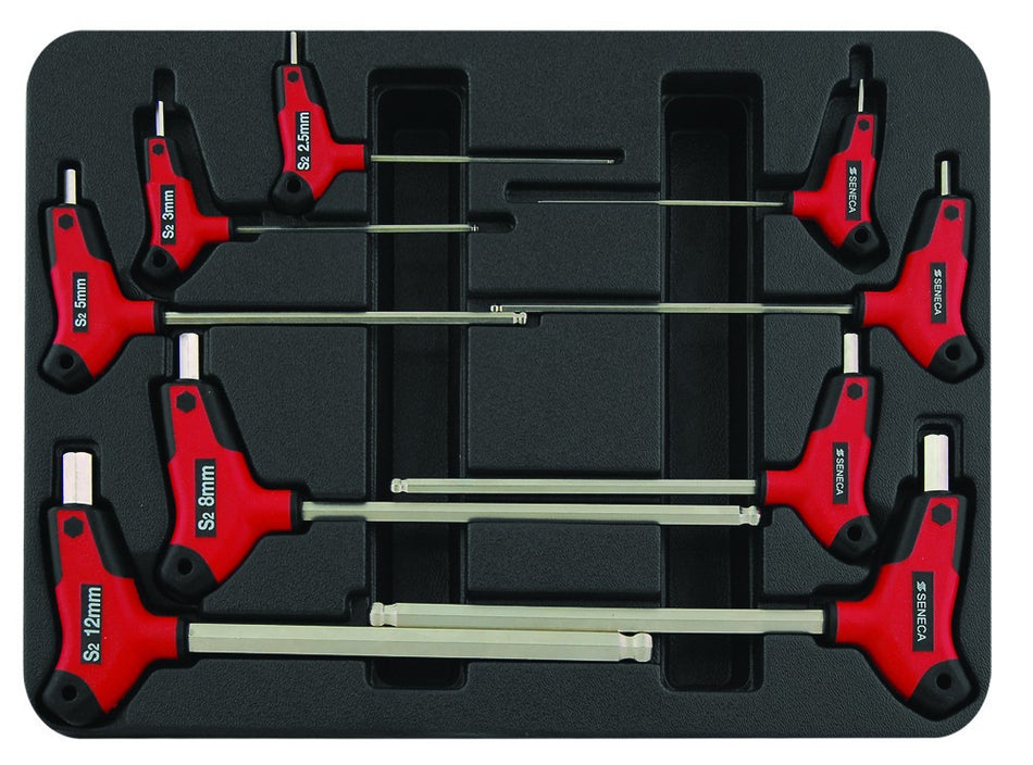 T-grip allen key set