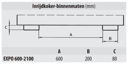 Kiepcontainer EXPO 1000kg - Weldingshop