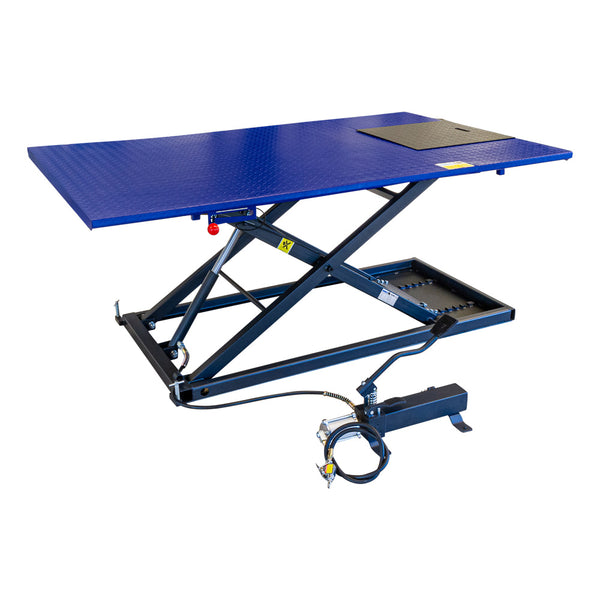 Lift table quad and trike 675kg hydraulic and pneumatic