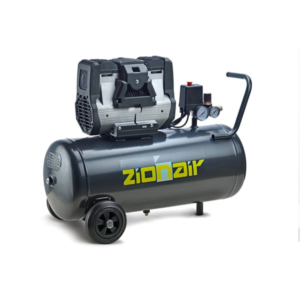 Silent compressor 1.5kW 230V 50L tank