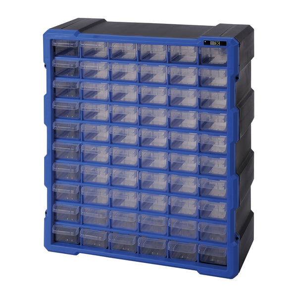 Storage cabinet with 60 containers