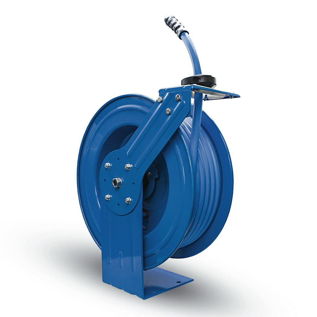 Bluseal Rubber Water Hose Reel single arm 16mm x 15mtr - Weldingshop