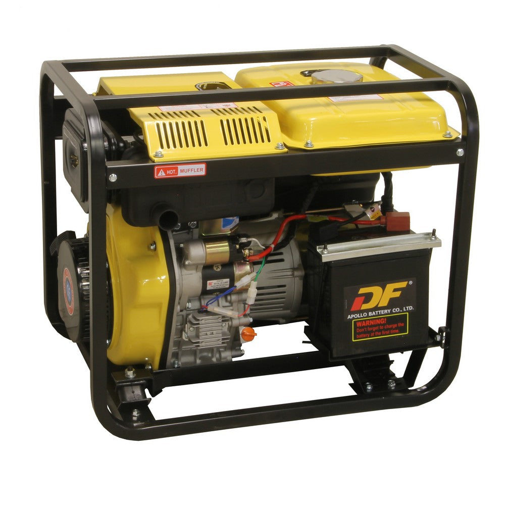 Diesel generator set open type 230V 6kVA - Weldingshop