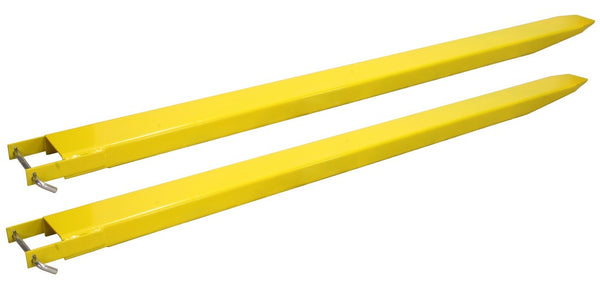 Set of forklift extension forks closed type 14cm, 2.4m long