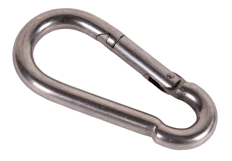 Carabiner 4 x 40mm stainless steel