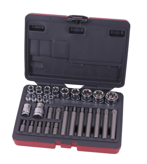 Torx socket set 1/4'' 3/8'' 1/2''