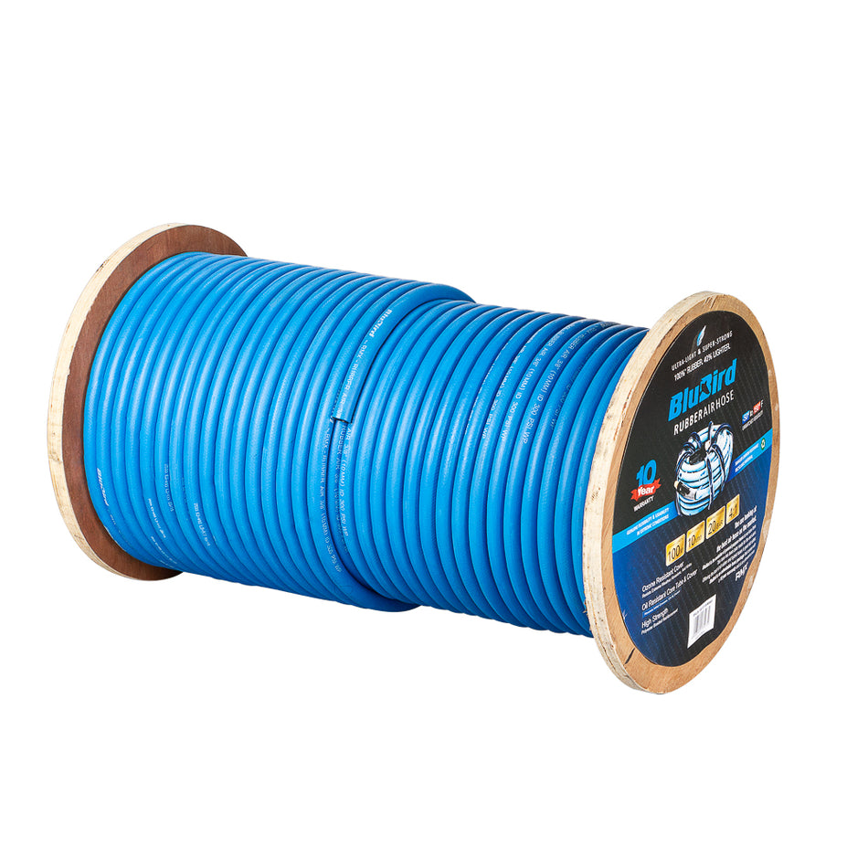 Blubird Air hose rubber 10mm x 100m on a roll open end