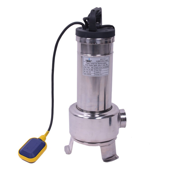 Submersible pump stainless steel with float 0.75kW 230V