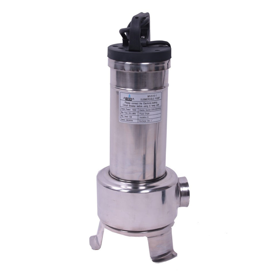 Submersible pump stainless steel 0.75kW 230V