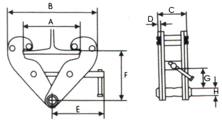 Balkklem 3 ton - Weldingshop