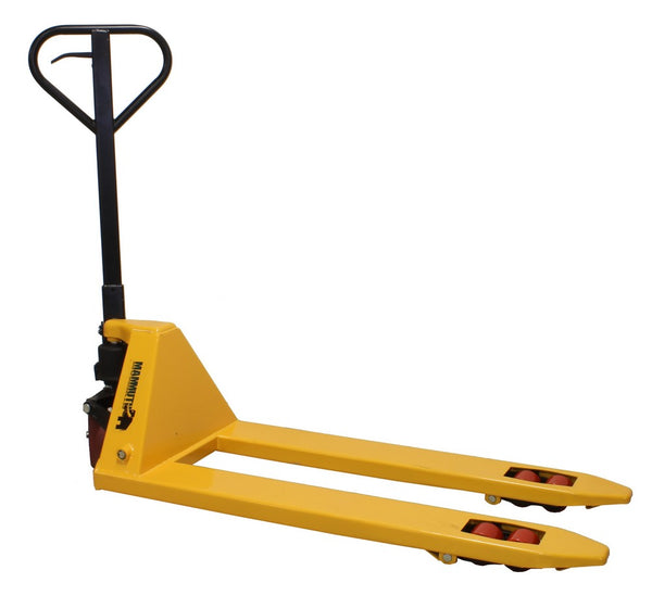 Pallet truck 2500kg double front wheel 115cm