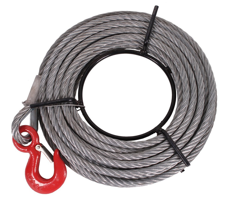 Steel cable 20m for 800kg wire rope hoist