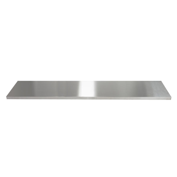 Stainless steel worktop 2041 x 463 x 38mm