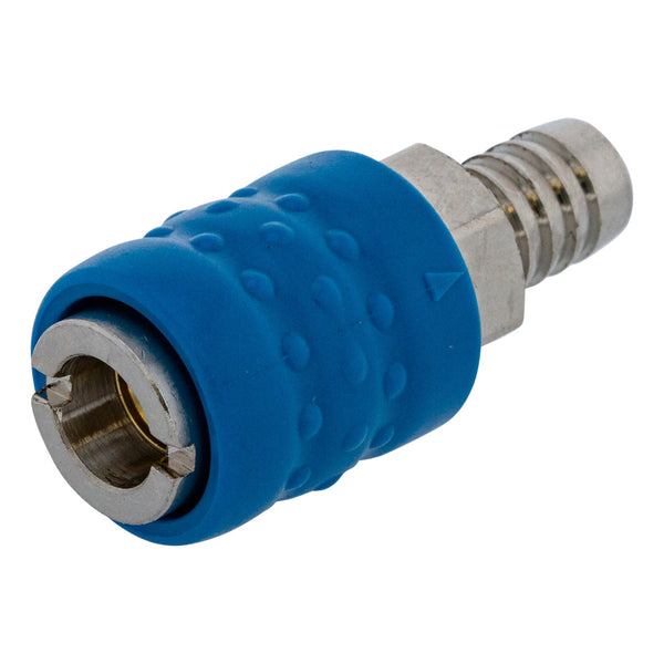 Universal quick coupling with hose barb 13.5 mm